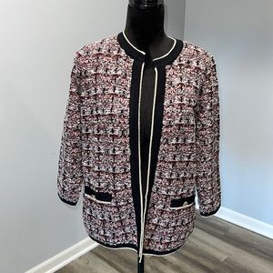 Jones Studio Separates size medium 3/4 sleeve cardigan sweater NEW